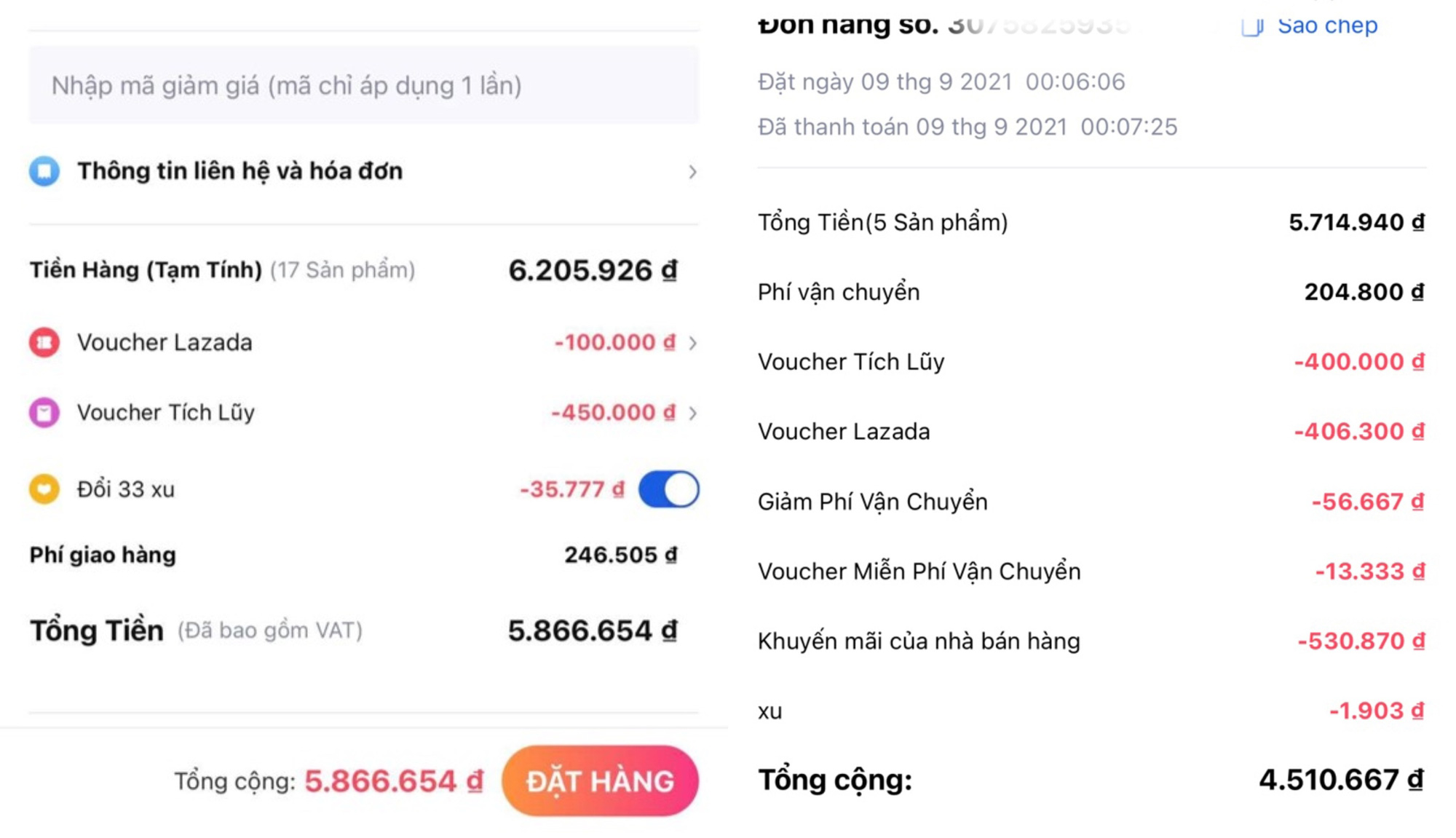 Loạt thành tích săn sale 9.9 cực khủng gây chấn động cõi mạng, có bill giảm sốc đến vài triệu bạc - Ảnh 6.