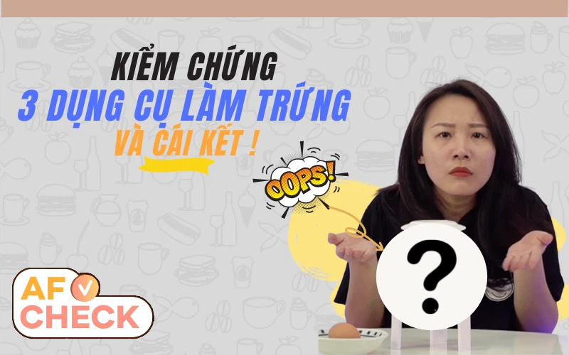 Cùng xem ba dụng cụ liên quan đến trứng này có gì hot mà nhiều người mua và review đến vậy