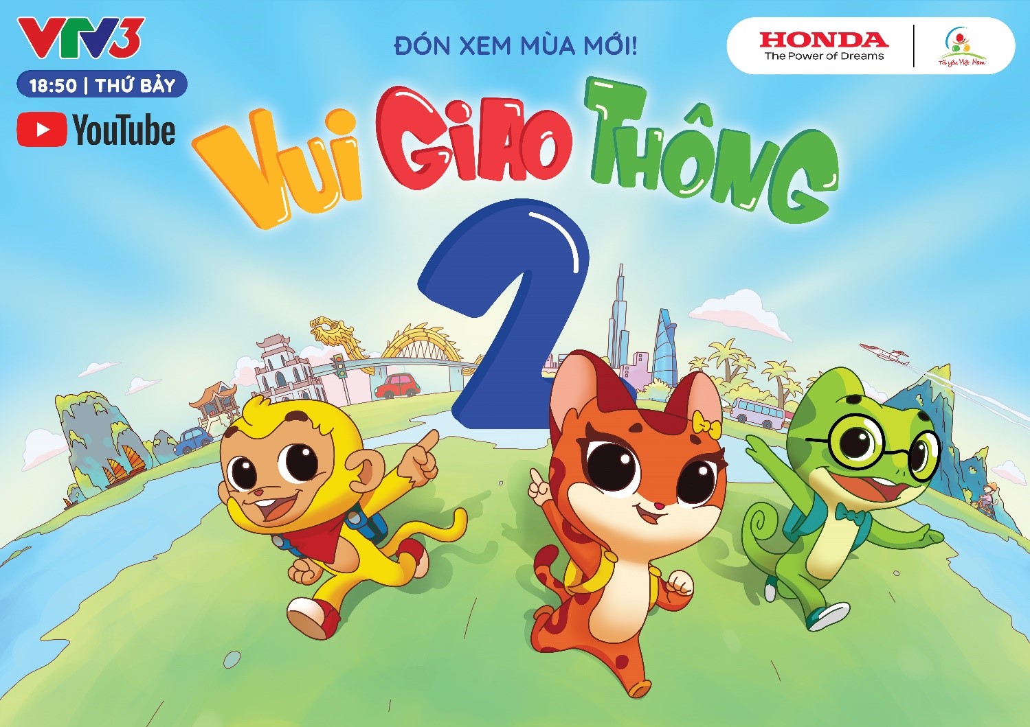 Chương trình “Tôi yêu Việt Nam” - phiên bản “Vui giao thông” chính thức ra mắt mùa thứ hai - Ảnh 1.