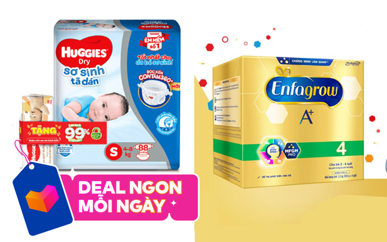 9.9 sắm đồ chưa “đã”, đừng lo vì còn loạt deal hot từ đồ mẹ bé đến chăm sóc sức khỏe và hỗ trợ làm việc cực hời