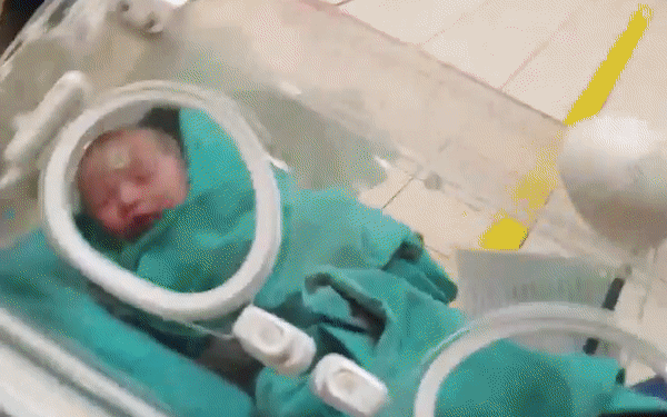 Khoảnh khắc 2 bé sinh non được đẩy đi gây xúc động, mẹ trẻ stress nặng chỉ ngồi nhìn bé khóc trong những ngày đầu chăm con