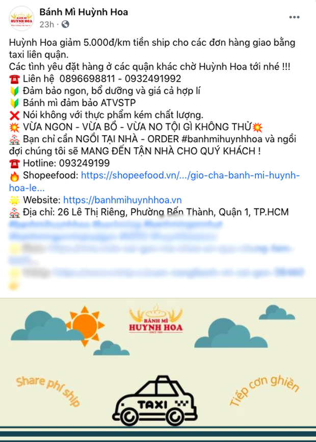 Bánh mì "đắt nhất Sài Gòn" tăng giá, giao hàng bằng taxi giá hơn 100k/ổ vẫn full đơn trong 2 tuần tới  - Ảnh 1.