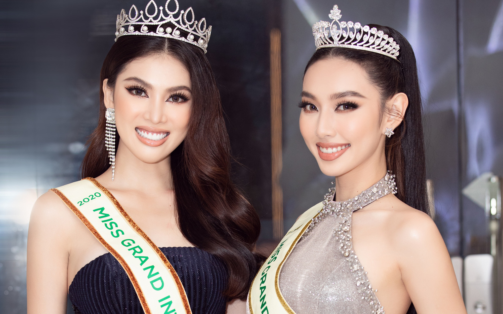 Màn đọ body "cực nóng" của hai nàng Hậu đại diện Việt Nam tại Miss Grand International
