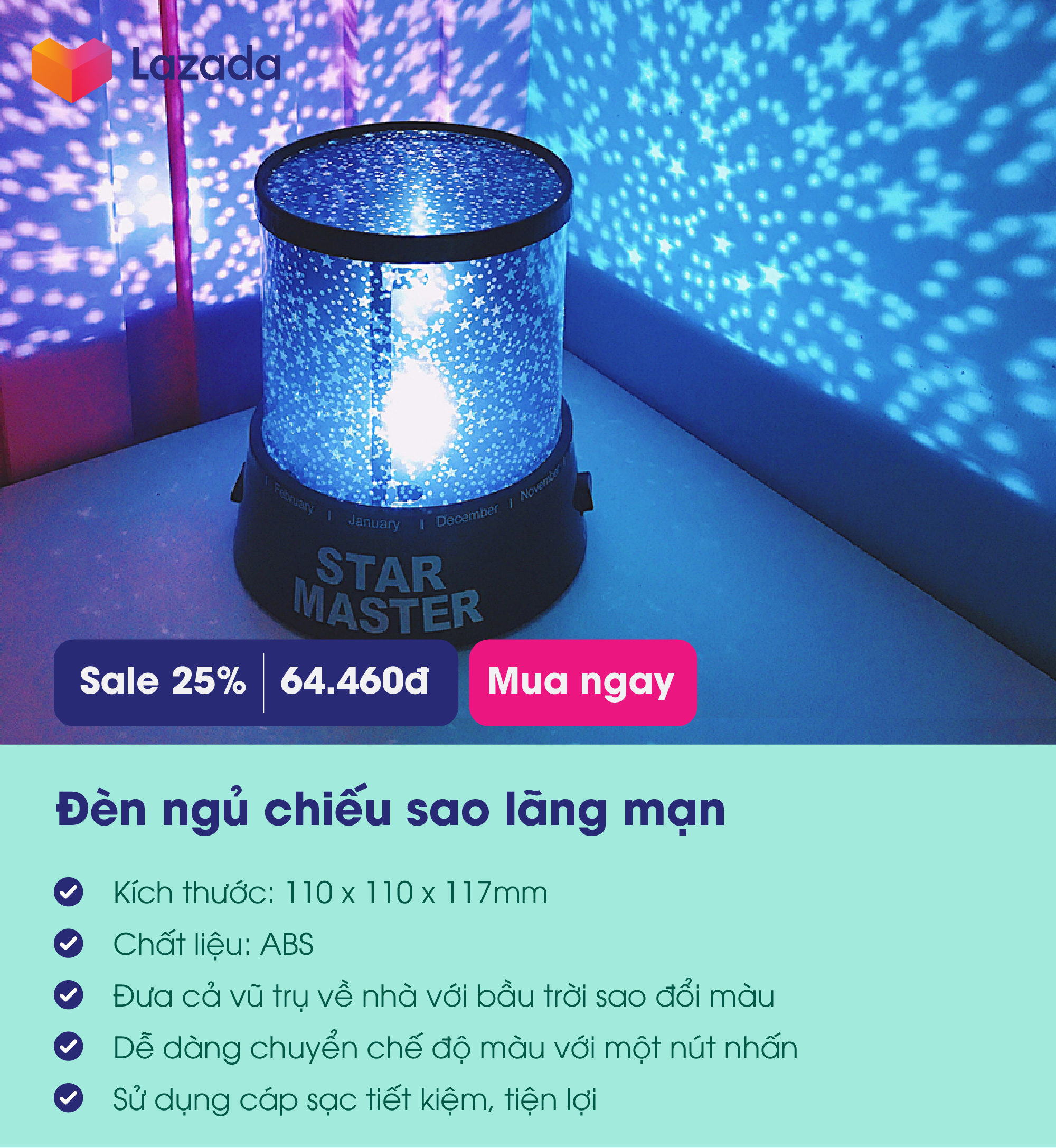 Loạt vật dụng décor phòng ngủ lên hình sống ảo xinh lung linh - Ảnh 4.