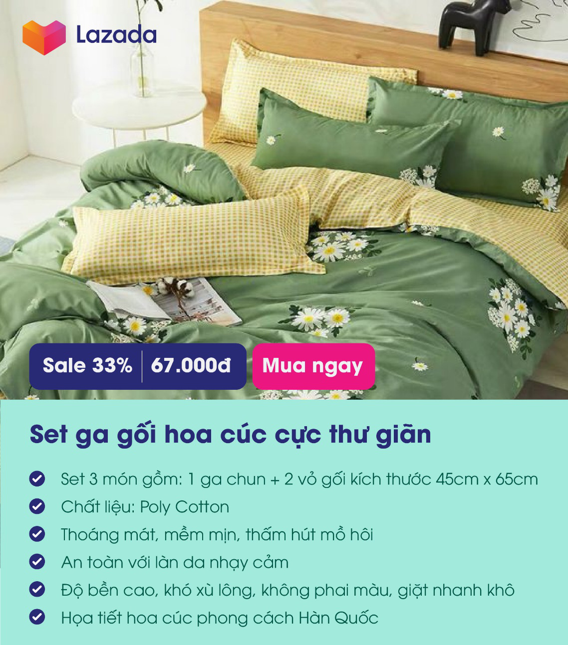 Loạt vật dụng décor phòng ngủ lên hình sống ảo xinh lung linh - Ảnh 8.