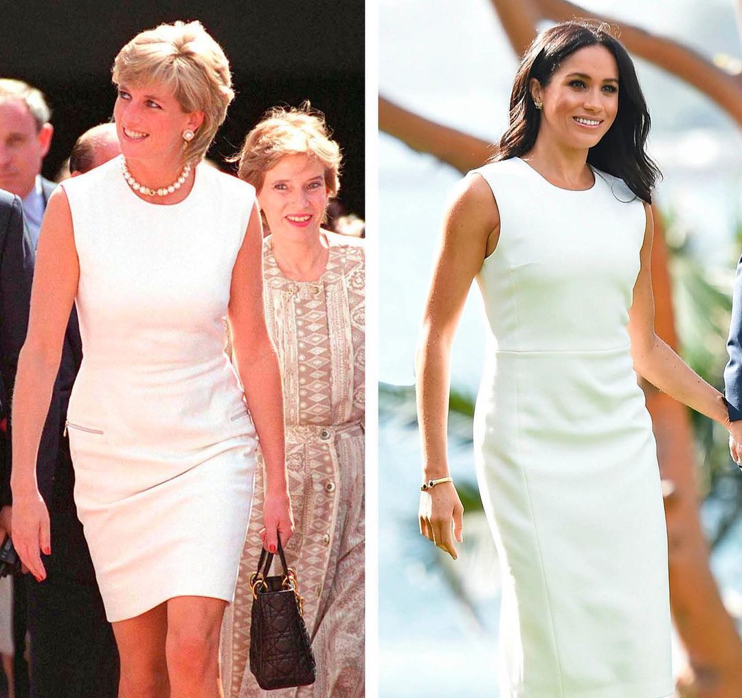 Kate Middleton và Meghan Markle Lên đồ giống Công nương Diana: Kate Middleton tinh tế đỉnh cao, Meghan Markle lại lắm phen bị chê tơi tả - Ảnh 2.