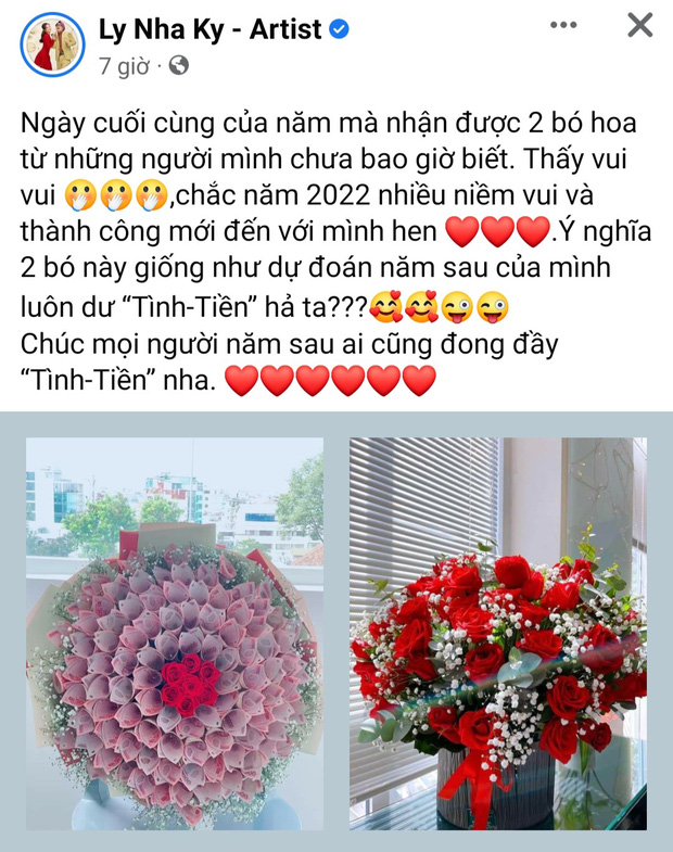 Ngày đầu năm 2022 của sao Việt: Hồ Ngọc Hà - Kim Lý 