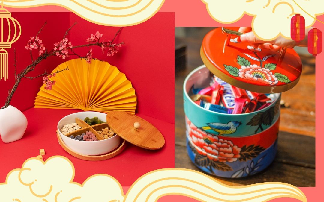 Đã đẹp lại còn sang hết nấc, bảo sao các chị em cứ đổ đứ đừ với các mẫu khay sứ đựng bánh kẹo