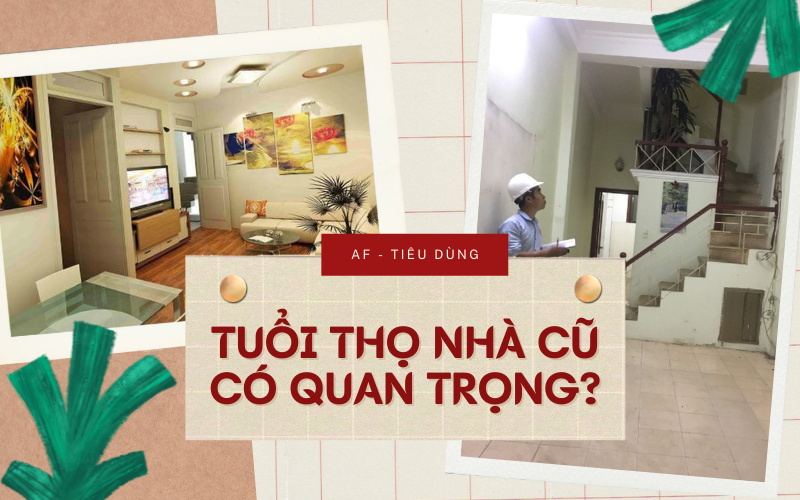 Số tuổi của ngôi nhà cũ có quan trọng khi mua hay không?