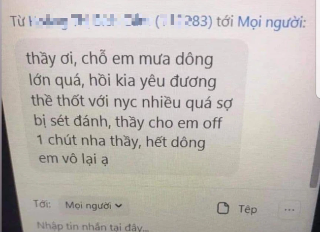 Dạy online gọi học sinh mãi không thấy, giáo viên đang định đánh vắng thì nam sinh lật đật vào lớp: Nghe lý do mà cô ĐỨNG HÌNH - Ảnh 2.