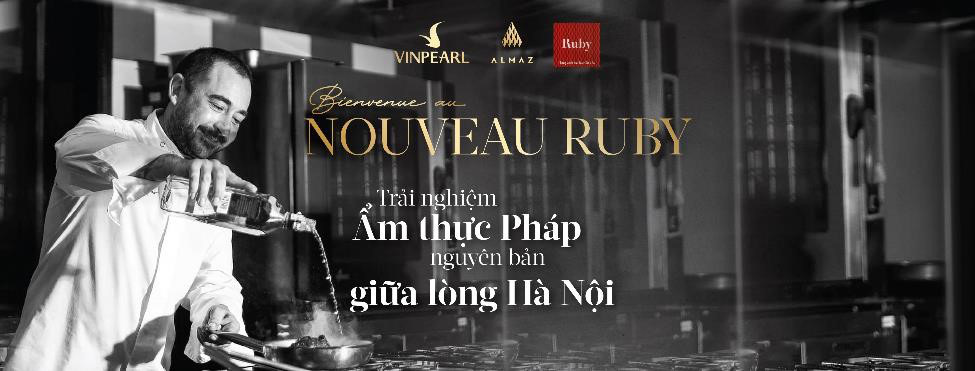 Thưởng thức ẩm thực chuẩn Pháp tại nhà hàng Ruby – Almaz giữa lòng hà Nội - Ảnh 1.