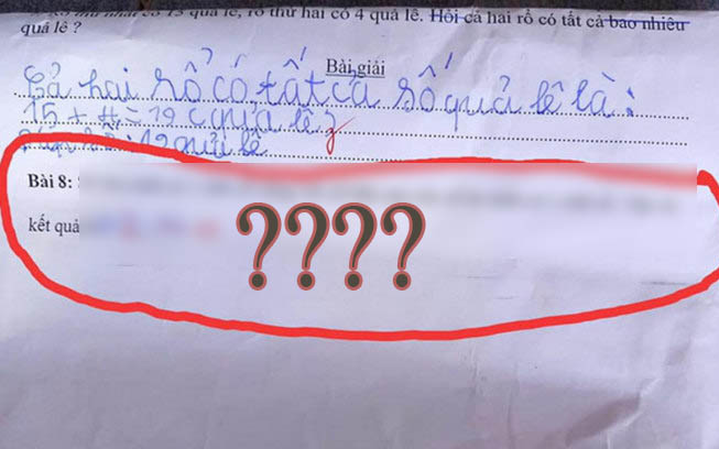 Học trò viết 9 + 1 = 10 nhưng bị giáo viên gạch bỏ, đáp án đưa ra gây tranh cãi: Giải thích được chứng tỏ bạn quá nắm rõ lý thuyết Toán học 