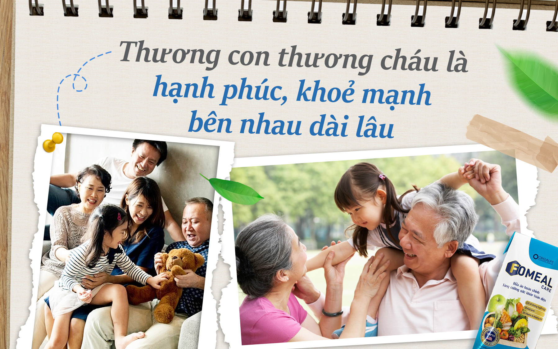 Đừng nói thương con thương cháu bằng lời, hãy khỏe mạnh để quây quần dài lâu