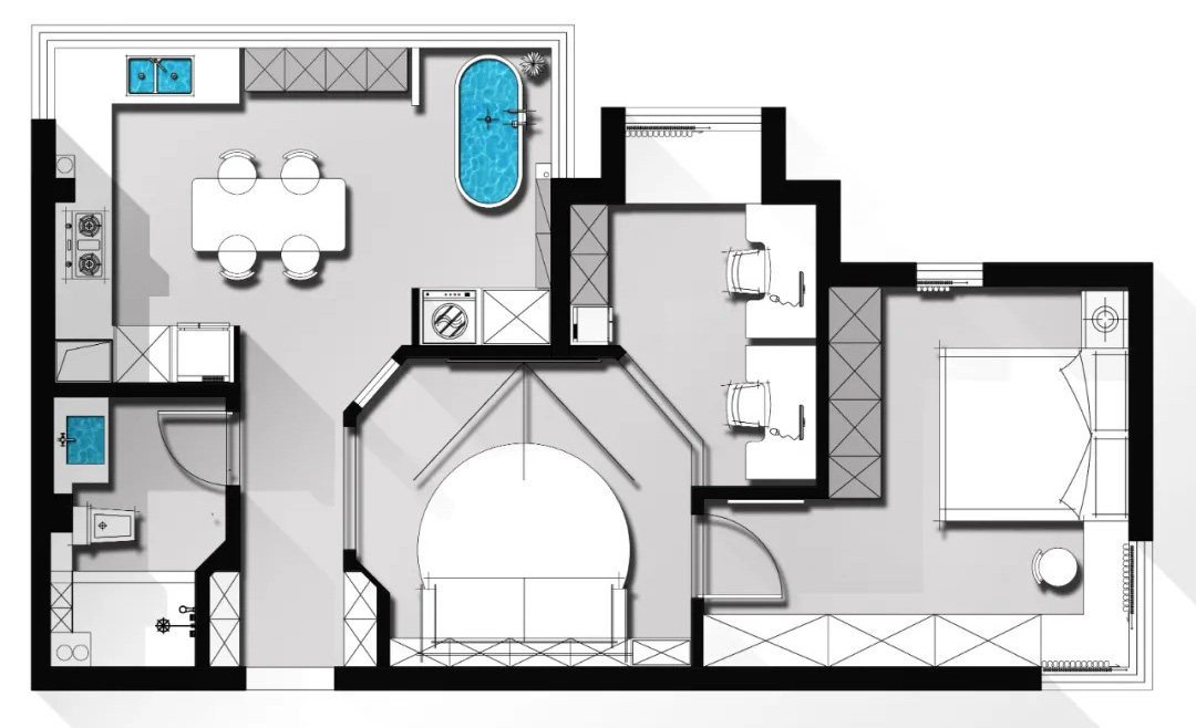 Căn hộ 77m² với phong cách thiết kế “có một không hai” của cô nàng 9x cá tính mê game - Ảnh 1.