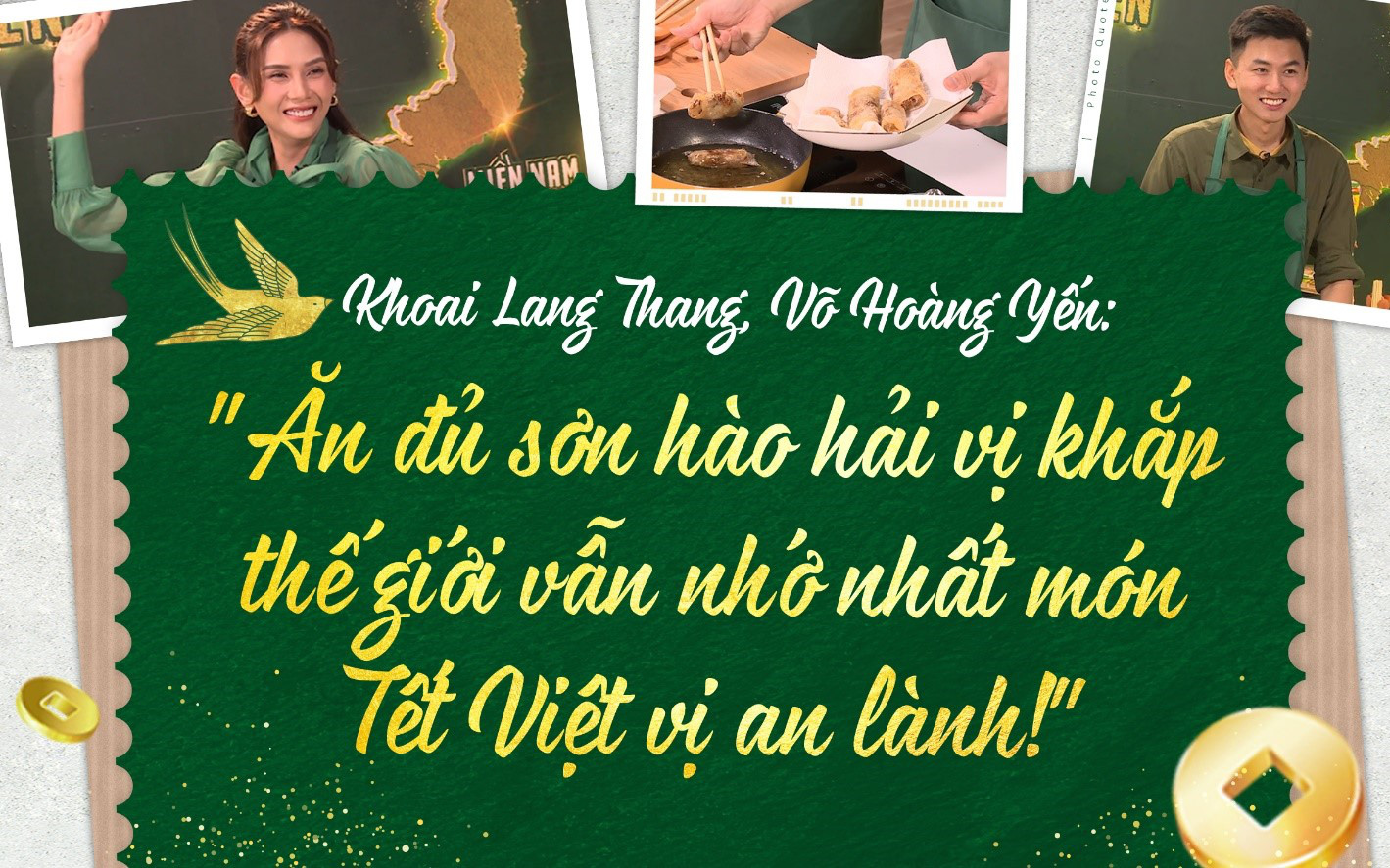 Khoai Lang Thang, Võ Hoàng Yến: &quot;Ăn đủ sơn hào hải vị khắp thế giới vẫn nhớ nhất món Tết Việt vị an lành!&quot;