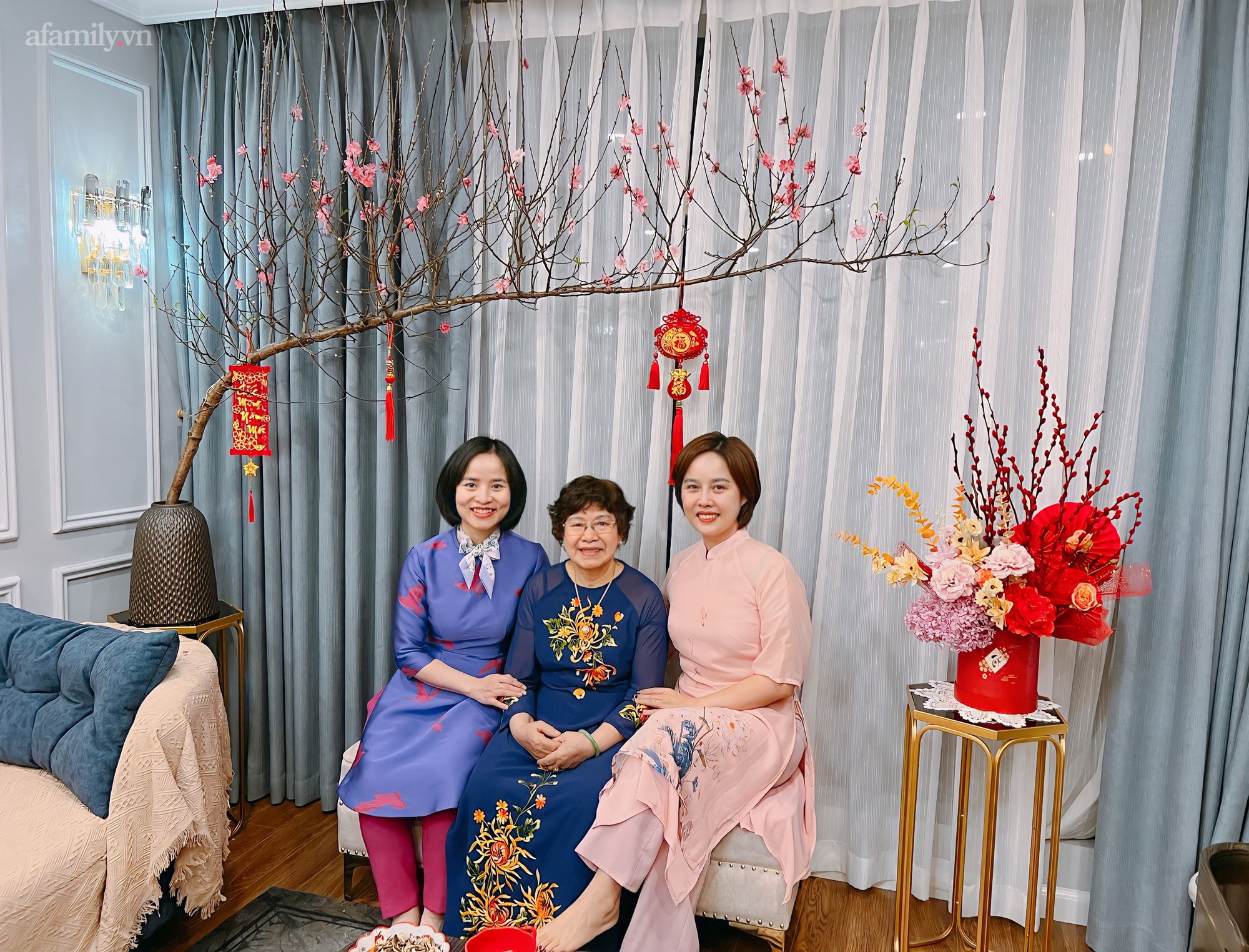 Mùng 3 Tết không gian sống của gia đình Hà Nội vẫn đẹp nức nở nhờ khéo léo trang trí hoa tươi và các món đồ decor  - Ảnh 5.