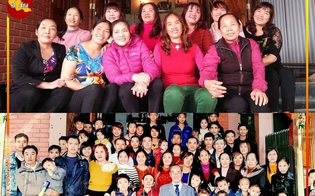 Cuộc đua "sinh nhiều con gái nhất" cuối cùng đã ngã ngũ với phần thắng thuộc về Hà Tĩnh: 1 gia đình có tới 19 người con, trong đó có 14 "công chúa"