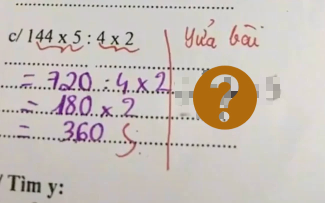 Cô đúng hay trò đúng: Phép tính nhân chia đơn giản khiến dân tình chia làm 2 phe, chỉ ra được vấn đề chứng tỏ bạn từng học Toán rất đỉnh