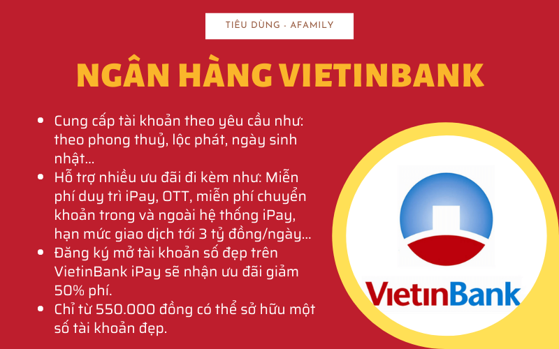 Chỉ từ 550k là bạn có thể lựa chọn các ngân hàng lớn lập tài khoản tài lộc, may mắn hoặc dễ nhớ cho con  - Ảnh 9.