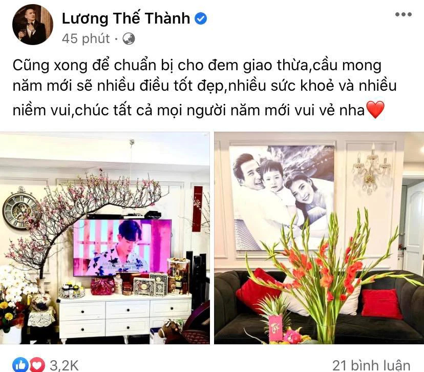 Bữa cơm ngày cuối năm của sao Việt:  - Ảnh 5.