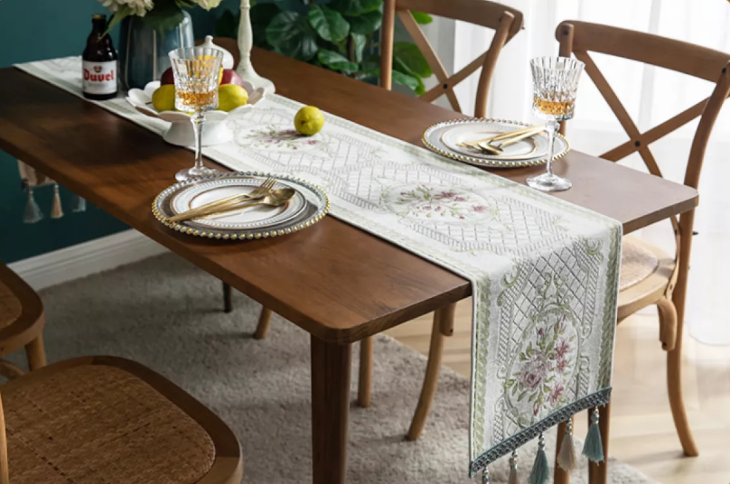 Chỉ từ 67k liền có ngay mẫu khăn trải bàn mới cho bàn ăn gia đình ngày Tết thêm xinh - Ảnh 16.