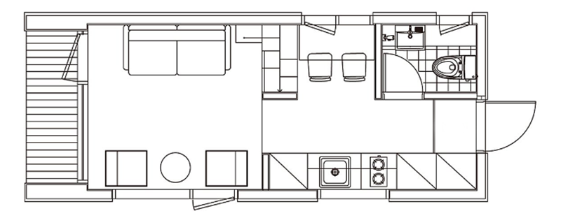 Cận cảnh ngôi nhà bé tí hạt tiêu chỉ khoảng 19m² mà tiện nghi đến bất ngờ - Ảnh 5.