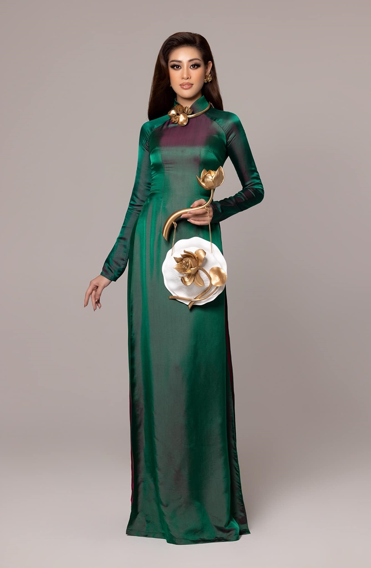 Khánh Vân: Nàng hậu diện áo dài đẹp nhất Hoa hậu Hoàn vũ Việt Nam - Ảnh 7.