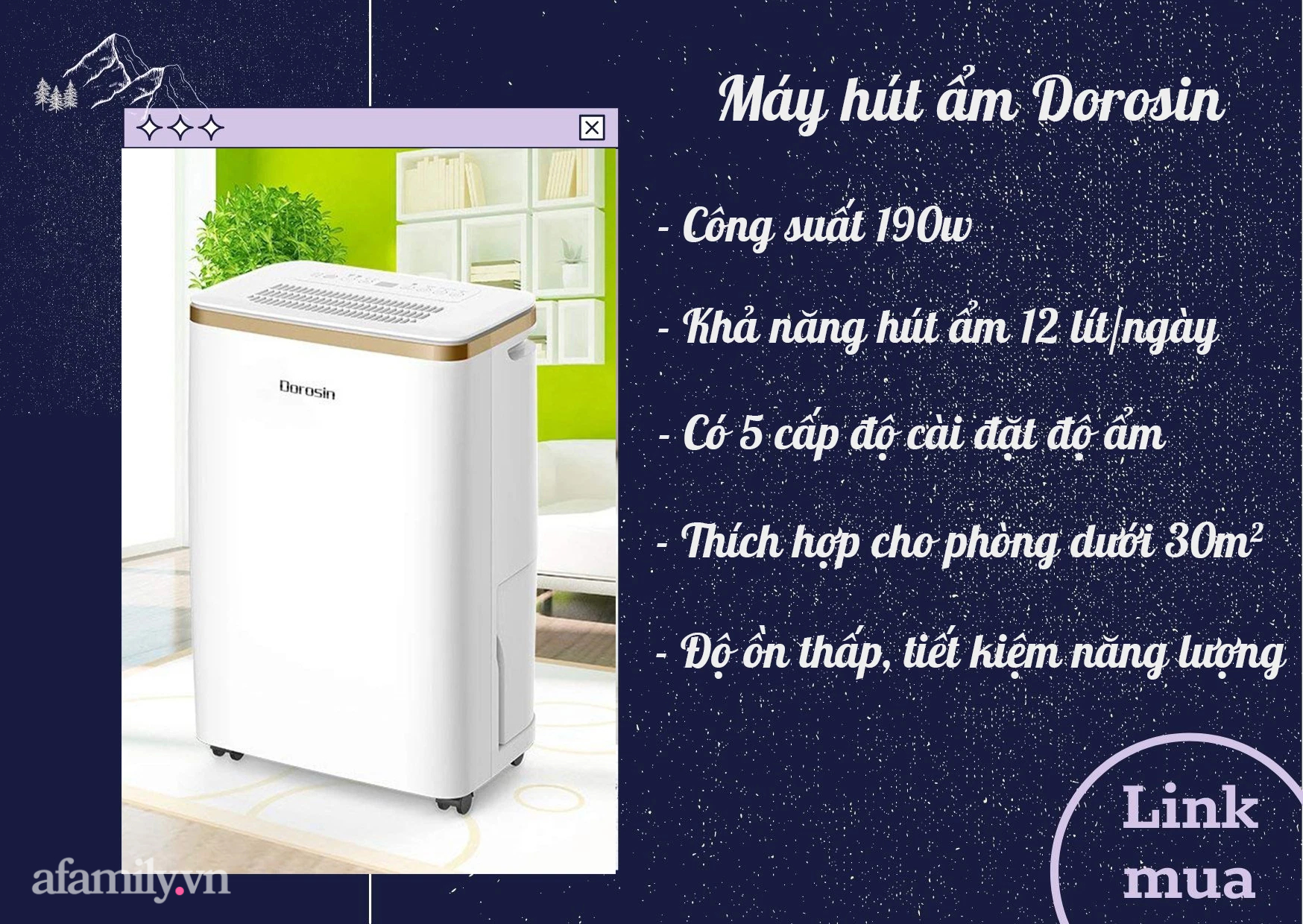 Hễ mùa nồm đến là các mẫu máy hút ẩm này lại được “săn đón”, muốn mua phải chốt đơn liền tay, bỏ lỡ là cháy hàng ngay - Ảnh 2.