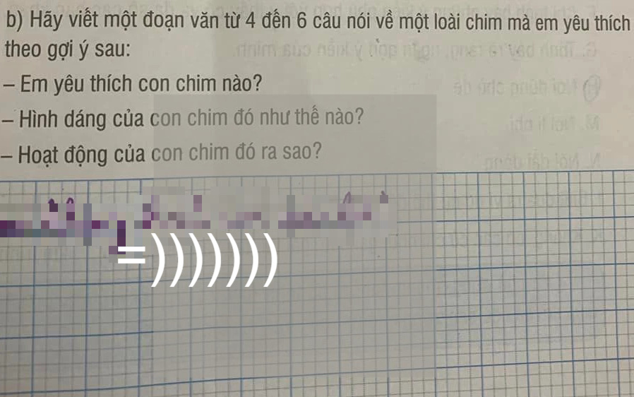 Được hỏi: Em yêu thích con chim nào? Học sinh tiểu học trả lời 6 TỪ khiến mẹ Á KHẨU, dân tình cười sái quai hàm