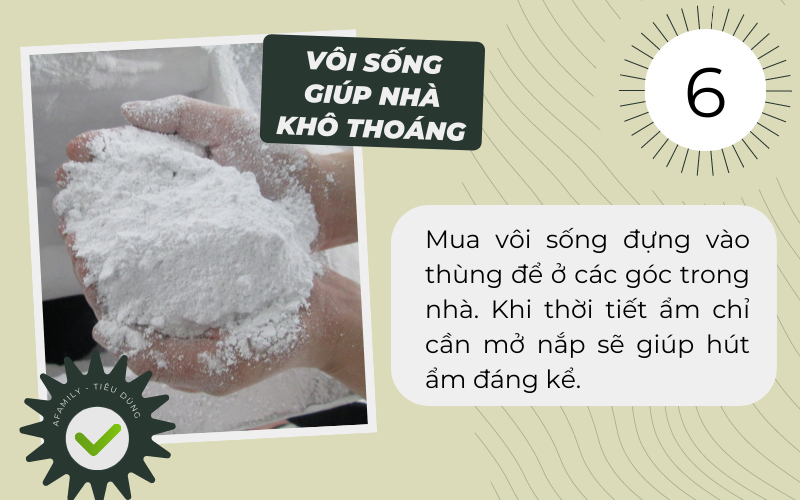 Chờ mùa nồm ẩm ập đến bạn cứ áp dụng mẹo rẻ tiền mà hiệu quả này nhà sẽ luôn khô thoáng, thơm tho - Ảnh 7.