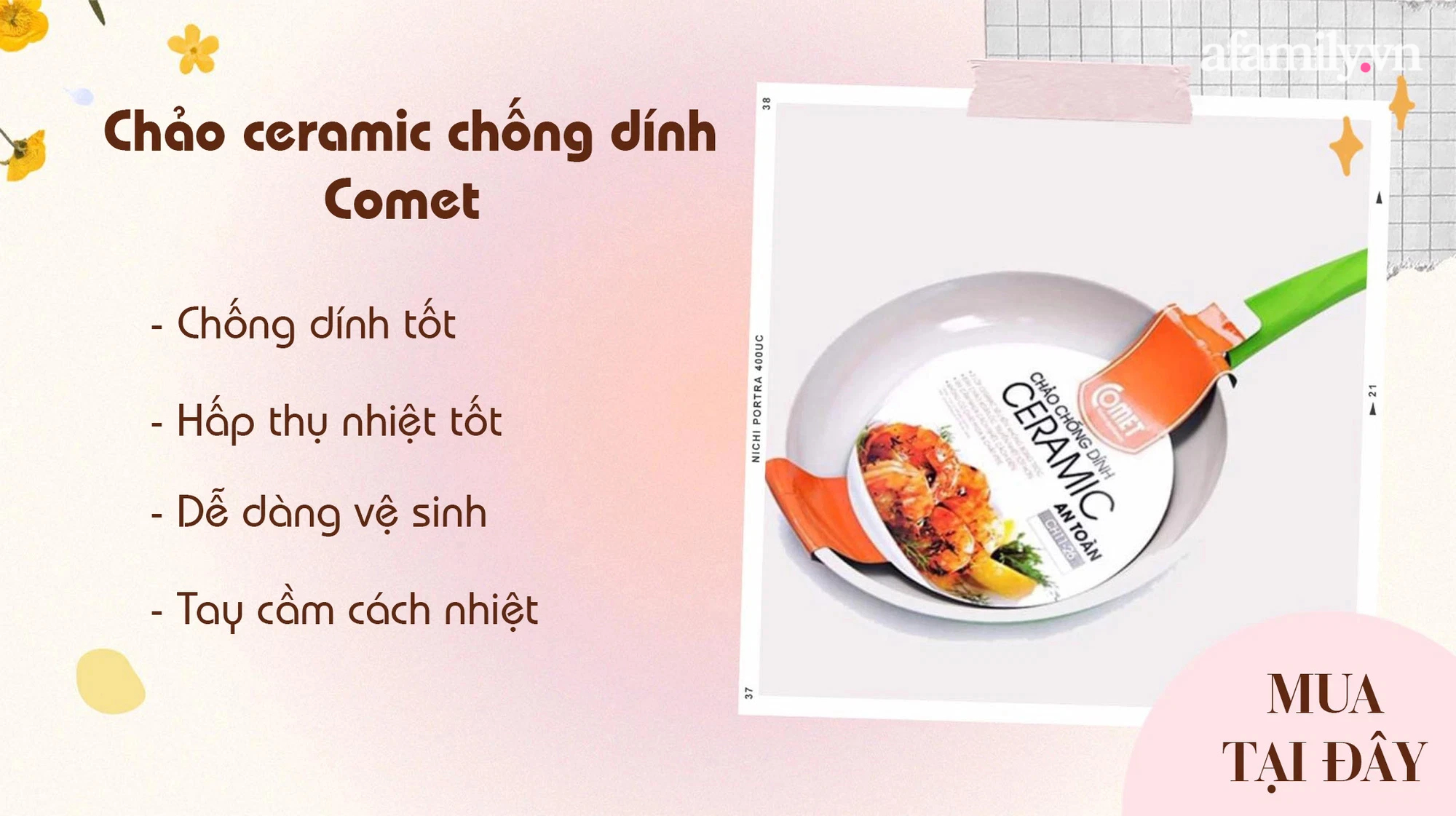 Ngán chảo inox đơn điệu, nhàm chán, các chị em ngày càng mê chảo ceramic đa sắc lại vô cùng an toàn - Ảnh 1.