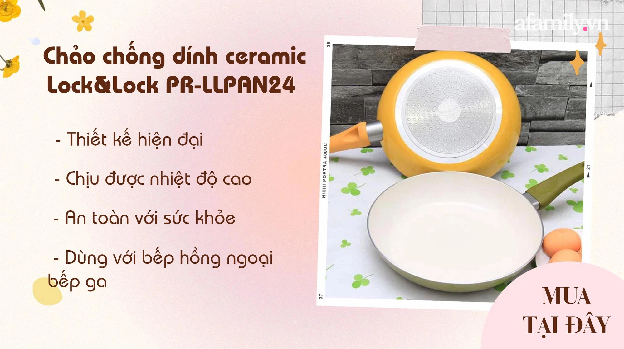 Ngán chảo inox đơn điệu, nhàm chán, các chị em ngày càng mê chảo ceramic đa sắc lại vô cùng an toàn - Ảnh 2.