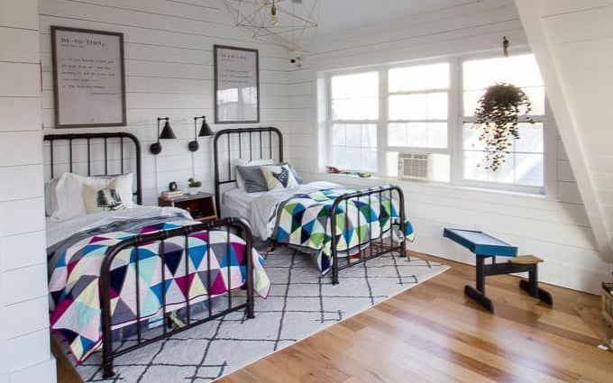 10 thiết kế phòng ngủ dành cho nhà đông người đẹp tuyệt