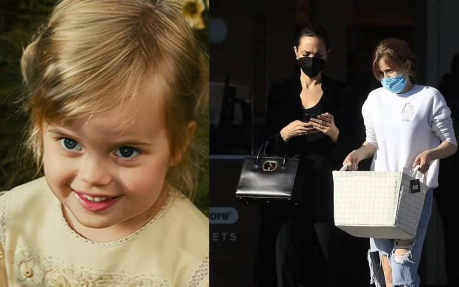 Con gái út nhà Angelina Jolie ngày càng trổ mã, xinh xắn không kém gì chị gái Shiloh