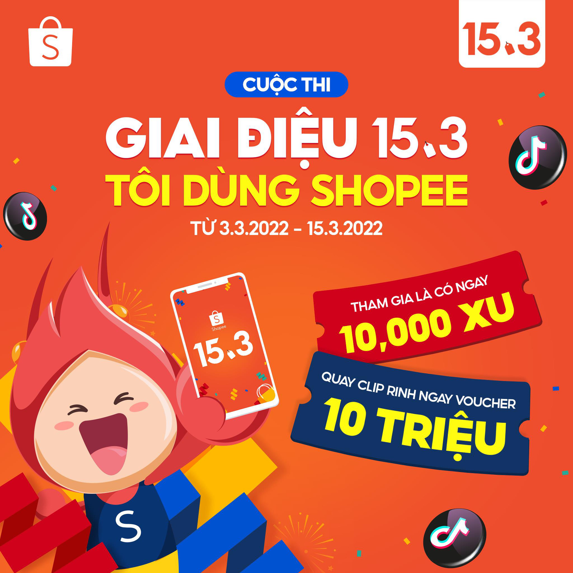Dân tình rủ nhau quay clip khoe màn hình 15.3 Siêu Hội Tiêu Dùng, thì ra là trào lưu TikTok mới từ Shopee - Ảnh 1.