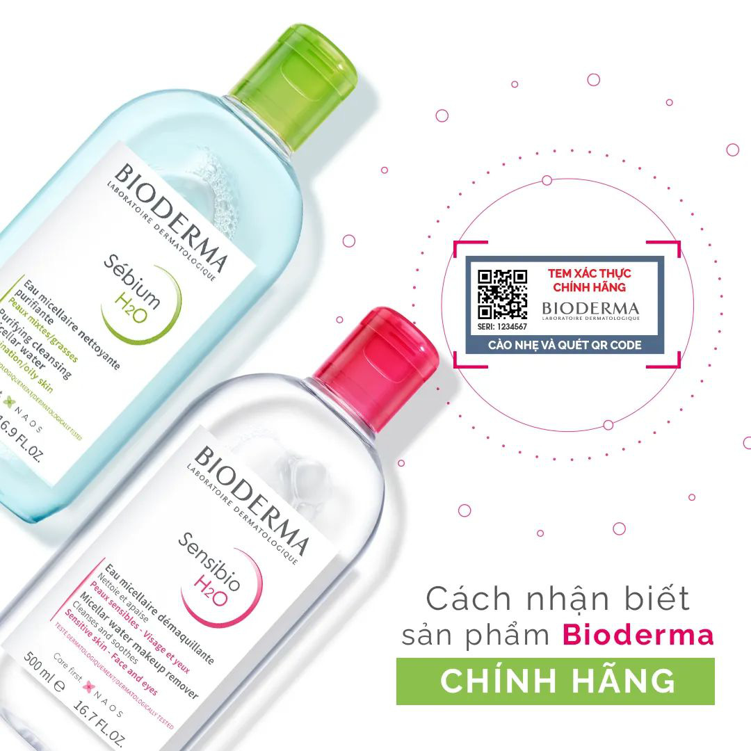 Làm sao để biết sản phẩm Bioderma làm sạch mà bạn đang dùng là chính hãng? - Ảnh 5.