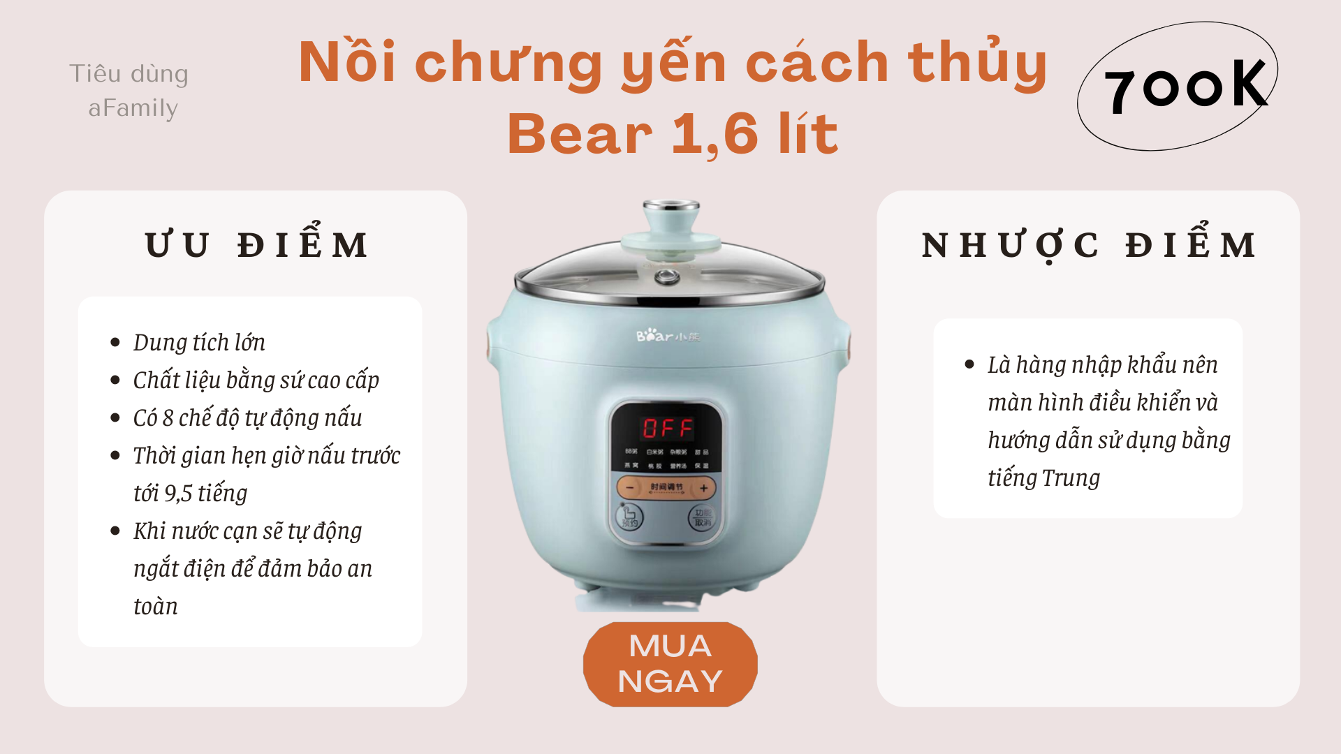 Có nên MUA RIÊNG NỒI để chưng yến, loại nào tốt 