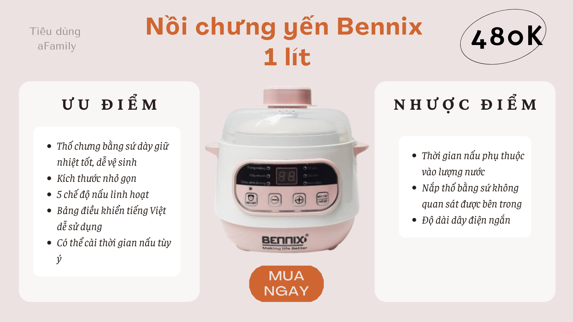 Có nên MUA RIÊNG NỒI để chưng yến, loại nào tốt 