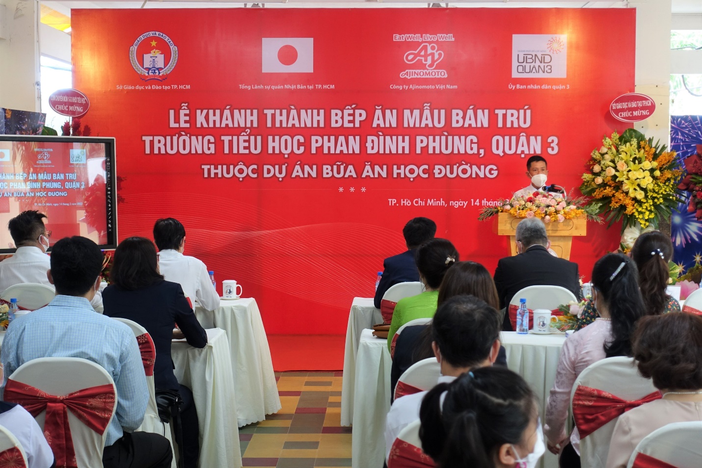 Học sinh Trường Tiểu học Phan Đình Phùng vui mừng được Chính phủ Nhật Bản tài trợ “Bếp ăn mẫu” - Ảnh 4.