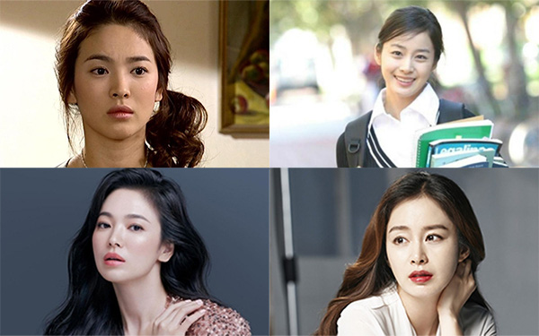 So sánh nhan sắc 2 mỹ nhân "đầu 4" Kim Tae Hee - Song Hye Kyo qua 2 thập kỷ đóng phim mà giật mình vì hiện tại còn ăn đứt tuổi đôi mươi
