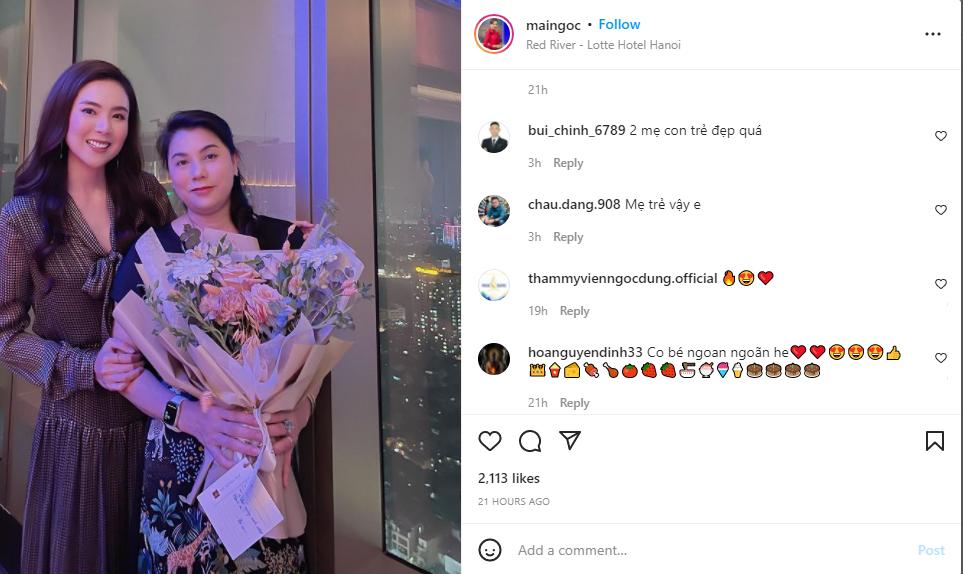 Nữ MC Mai Ngọc tặng món quà “khủng” cho “Mami” nhân dịp sinh nhật lần thứ 51 - Ảnh 2.