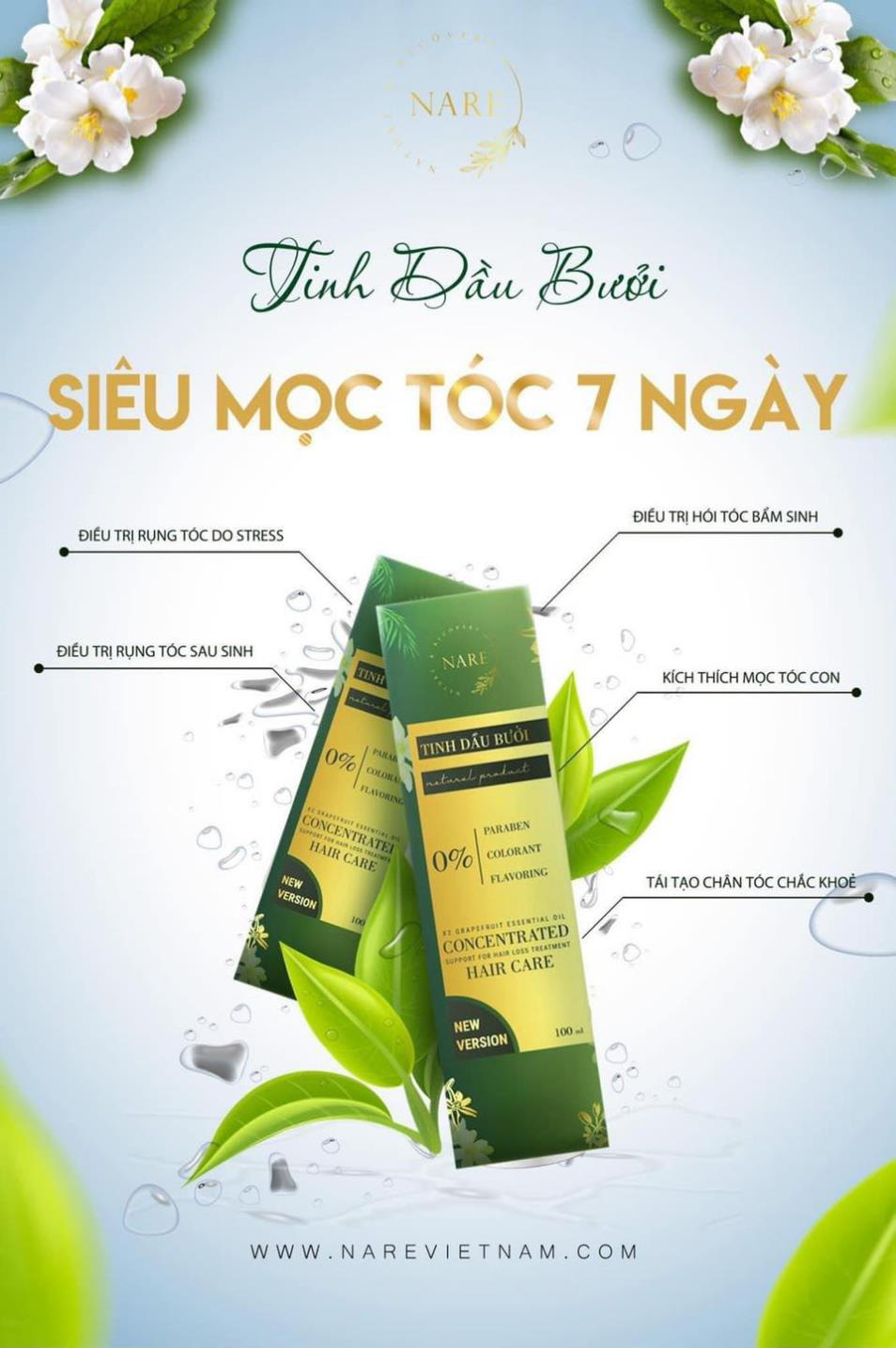 Giảm bớt nỗi lo rụng tóc hậu Covid-19 với tinh dầu bưởi - Ảnh 2.