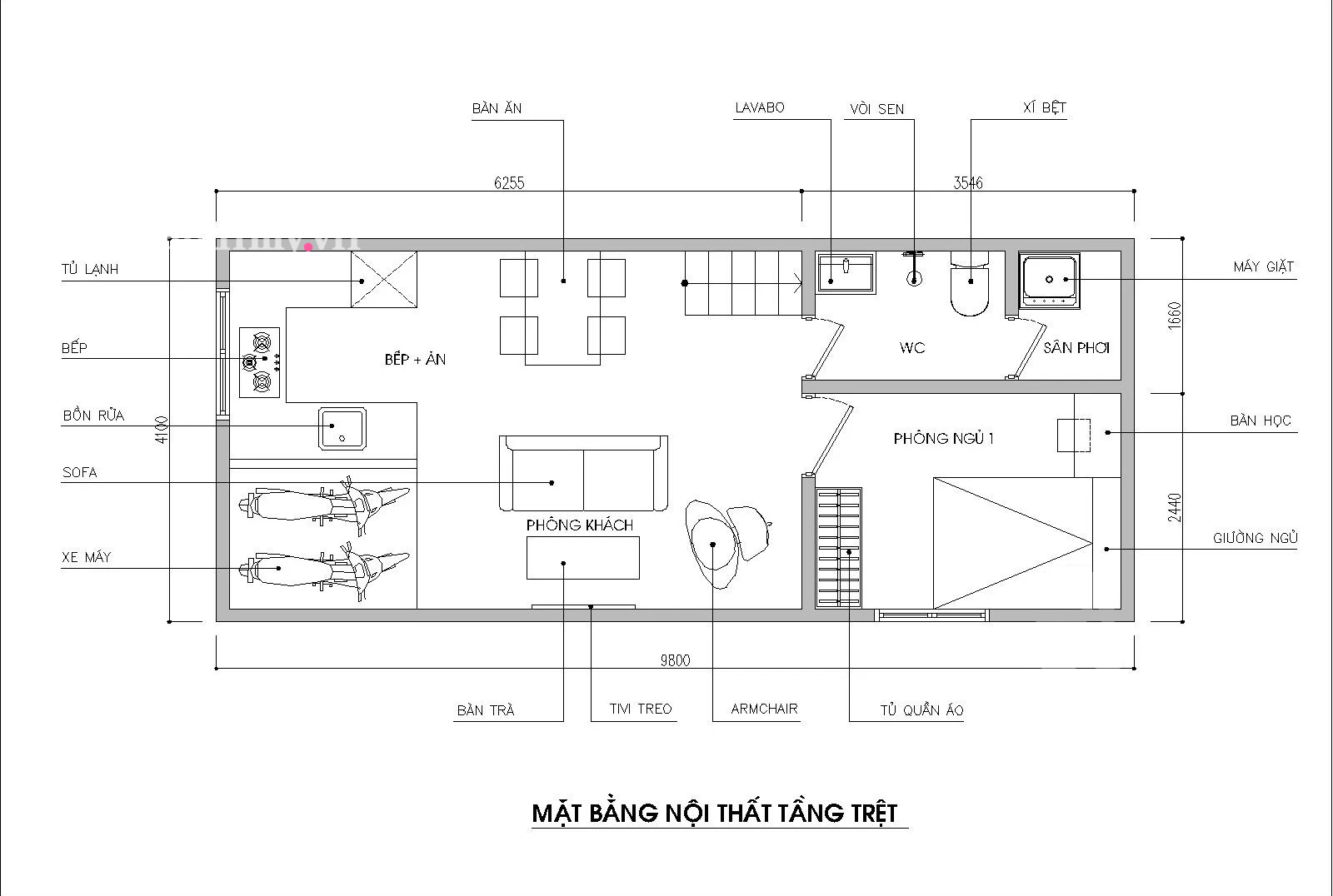 Tư vấn thiết kế nhà cấp 4, diện tích 40m² trở thành một không gian sống như mong muốn - Ảnh 1.