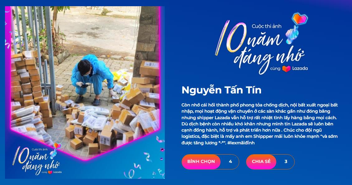 Sau giãn cách, tôi có thêm người anh em thân thiết mang tên shipper Laz - Ảnh 1.