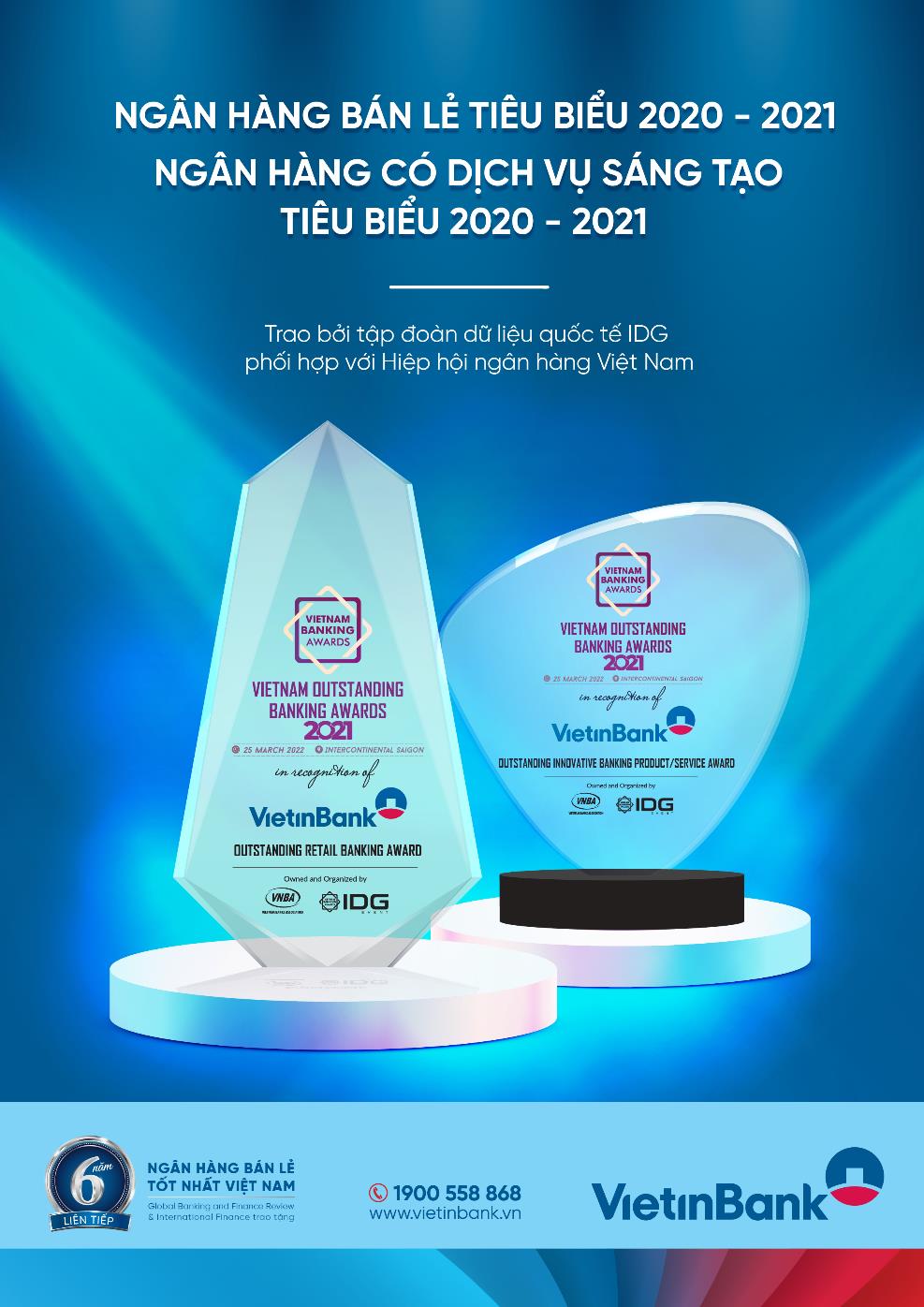 VietinBank xuất sắc nhận cú đúp giải thưởng tại diễn đàn ngân hàng bán lẻ - Ảnh 3.
