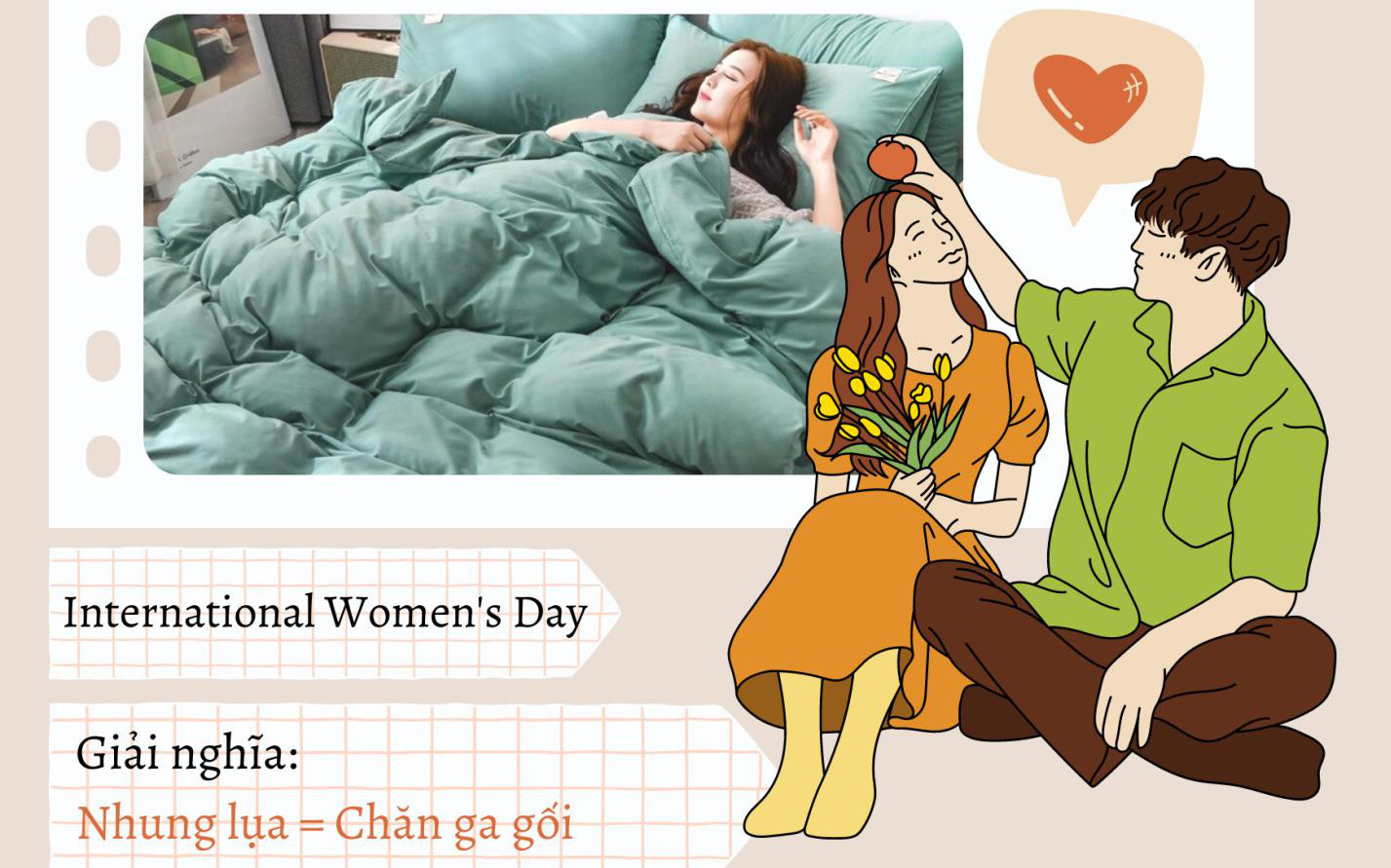 Tuyển tập những lời chúc 8/3 độc đáo giúp chàng ẵm trọn combo hài hước và tinh tế