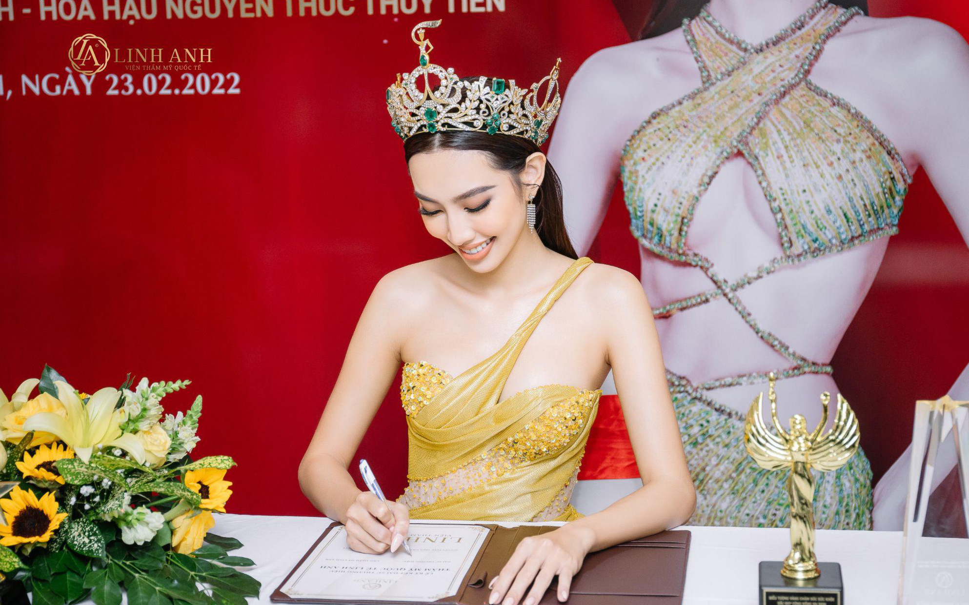 Bất ngờ trước lý do khiến Hoa hậu Thùy Tiên chọn Thẩm Mỹ Quốc Tế Linh Anh làm đại sứ thương hiệu