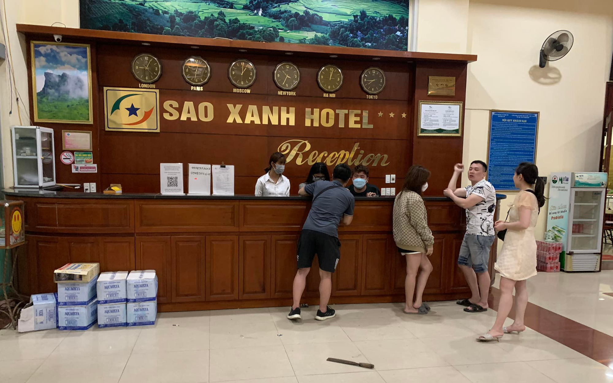 Điều tra thông tin nhân viên khách sạn Sao Xanh Mộc Châu chém khách thuê phòng