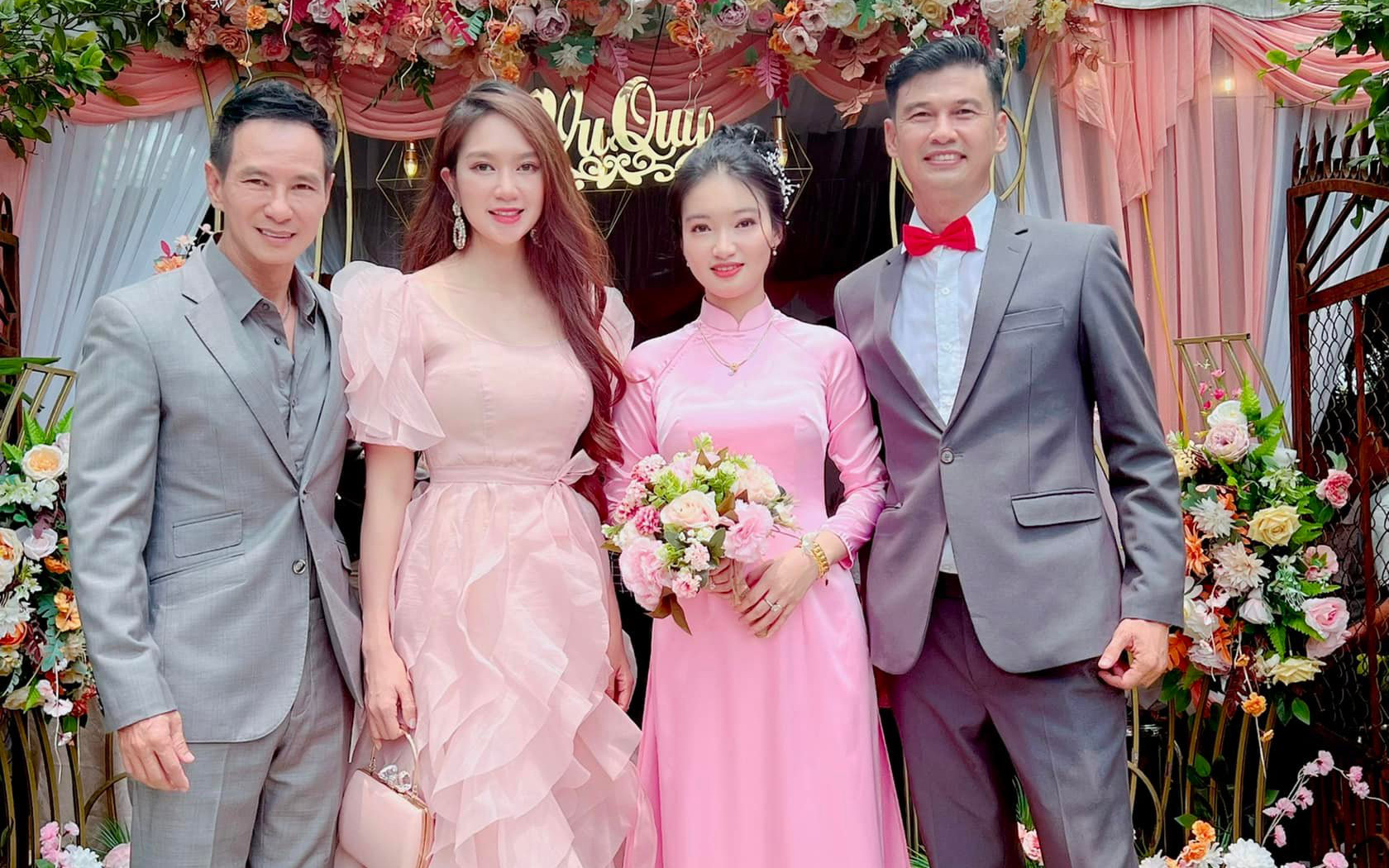 Dàn sao Việt quy tụ trong đám cưới của nam diễn viên nổi tiếng lấy vợ ở tuổi 49