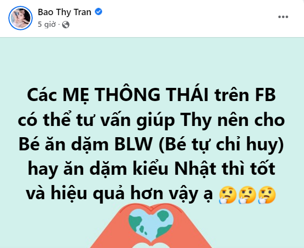 Nữ ca sĩ Vbiz đau đầu chọn phương pháp ăn dặm cho con, hoá ra người nổi tiếng thì cũng như bao mẹ bỉm chúng mình - Ảnh 1.